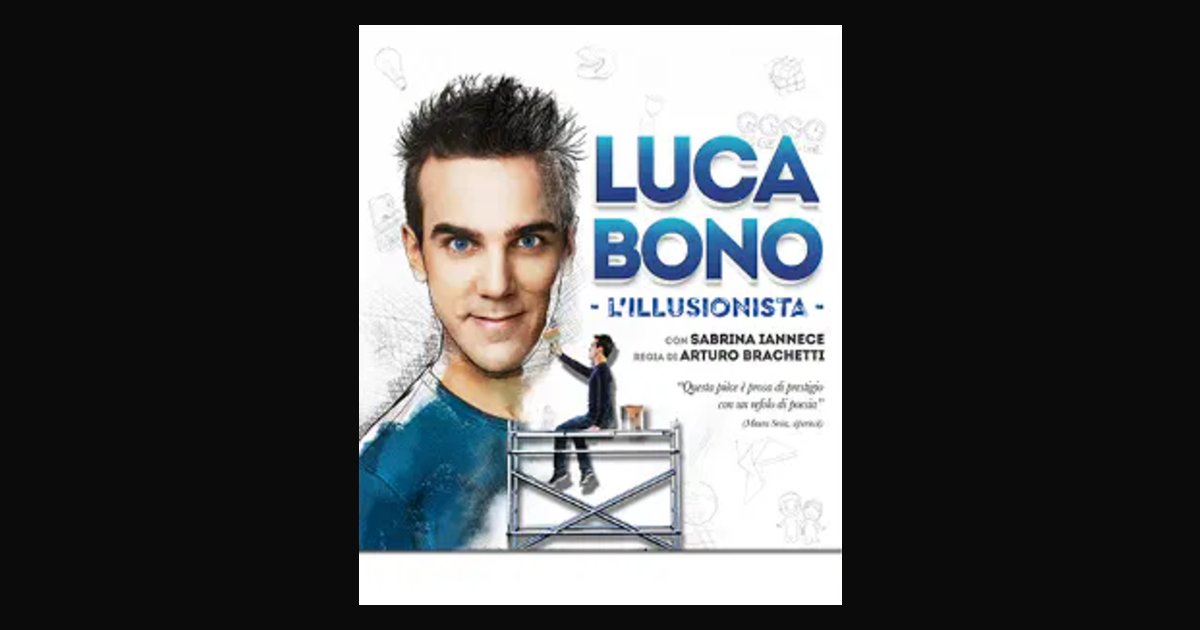 Locandina di Luca Bono – L’Illusionista