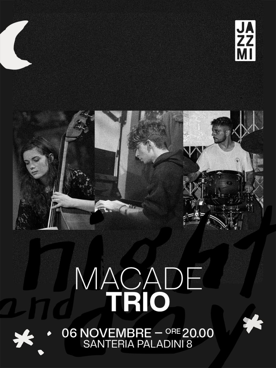 Locandina di Macade Trio