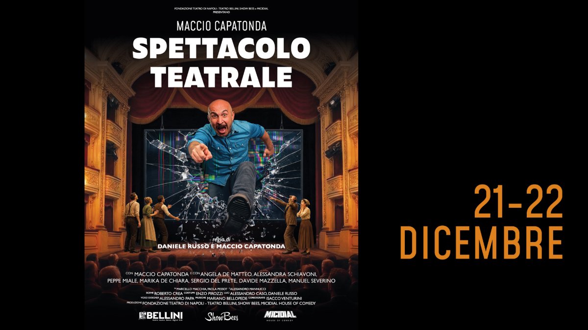 Locandina di Maccio Capatonda – Spettacolo Teatrale