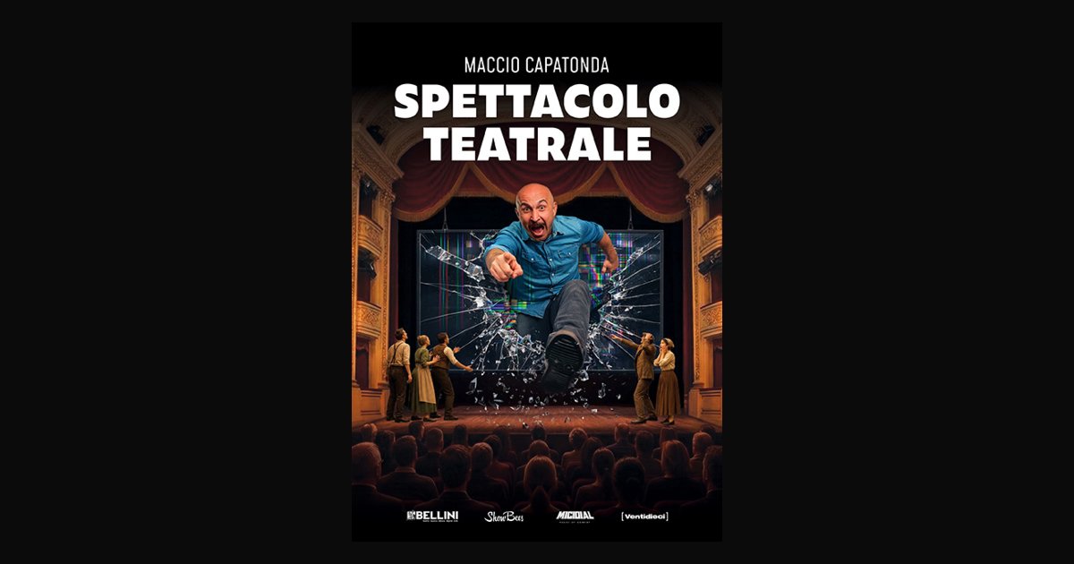 Locandina di Maccio Capatonda Spettacolo Teatrale