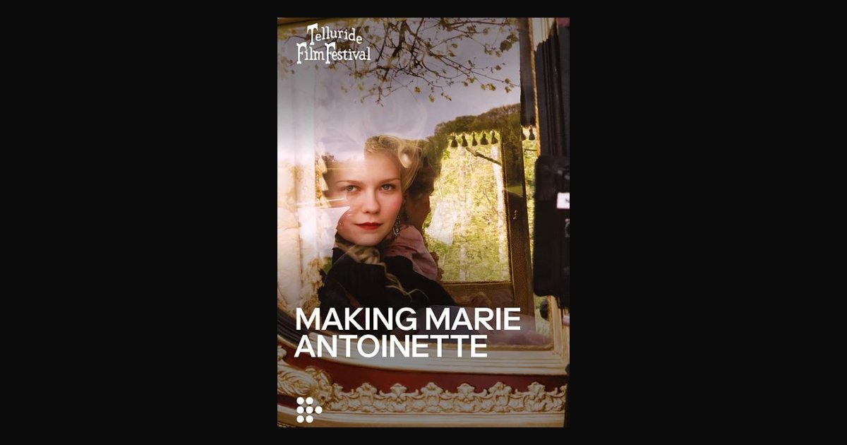 Locandina di MAKING MARIE ANTOINETTE