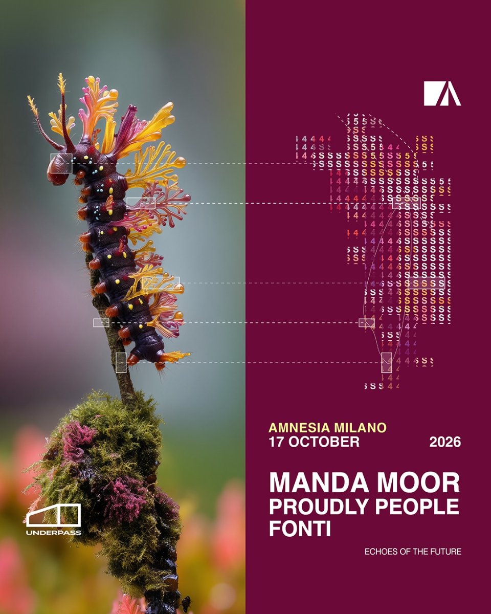 Locandina di MANDA MOOR + PROUDLY PEOPLE + FONTI @ AMNESIA MILANO