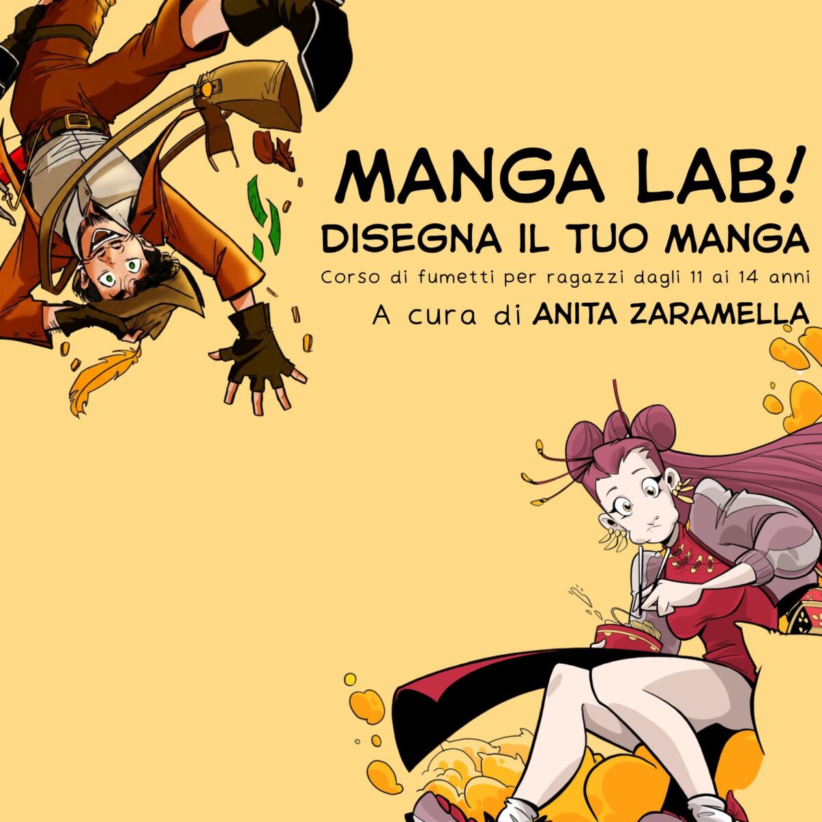 Locandina di Manga Lab! Disegna il tuo manga