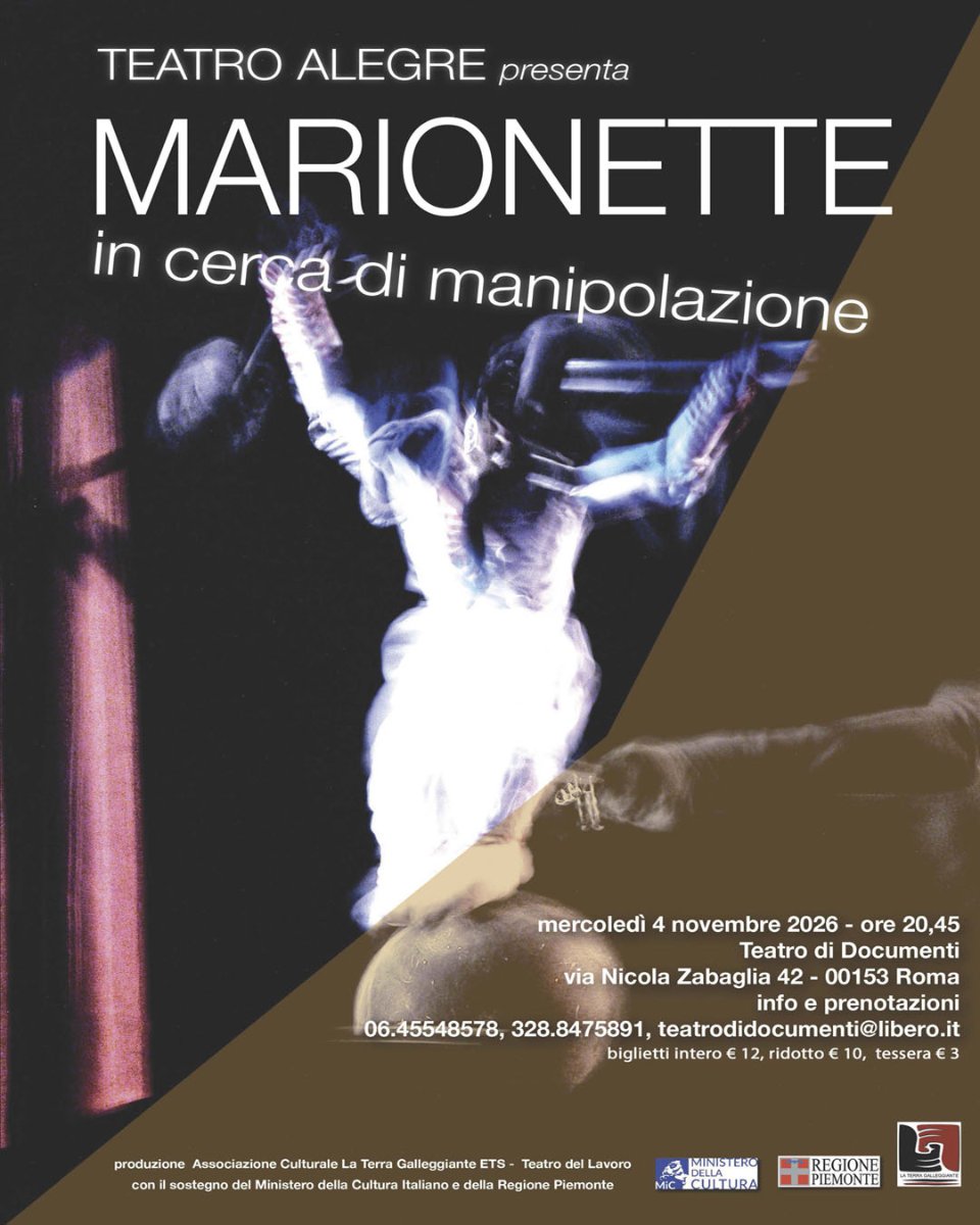 Locandina di Marionette In Cerca Di Manipolazione