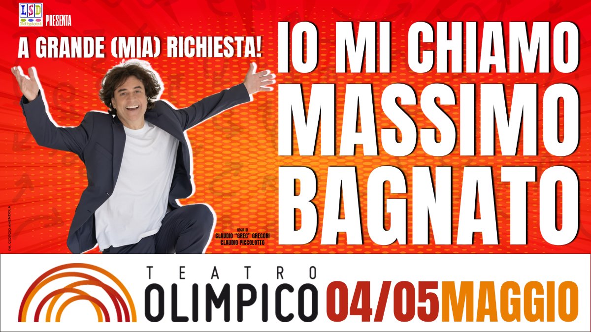 Locandina di Massimo Bagnato – Io mi chiamo Massimo Bagnato