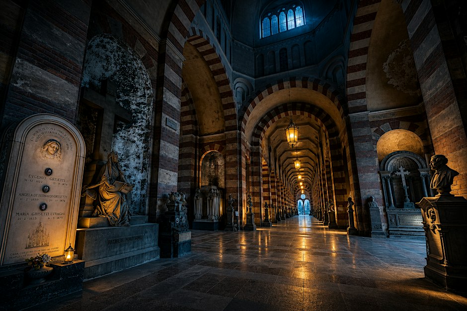 Locandina di Massoneria al Cimitero Monumentale di Milano: Simboli, Enigmi e Segreti