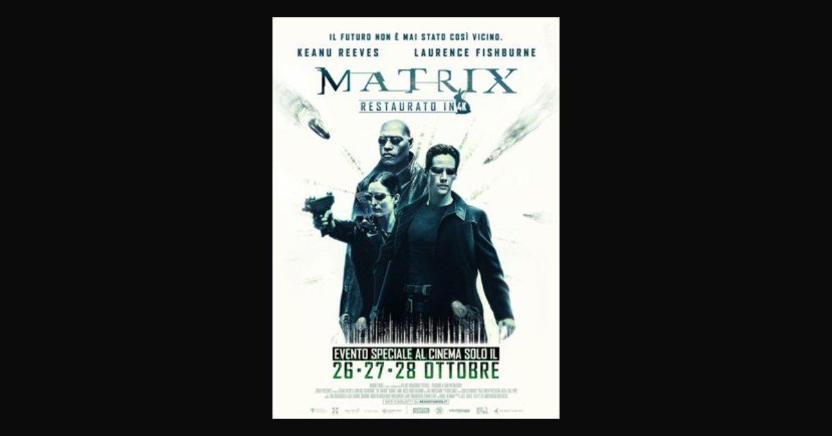 Locandina di Matrix 4k