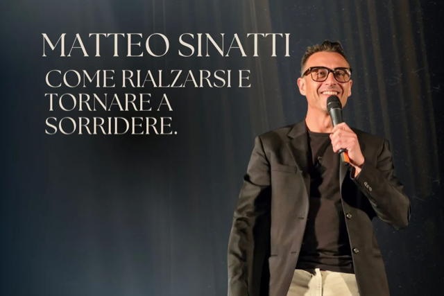 Locandina di Matteo Sinatti – Come rialzarsi e tornare a sorridere