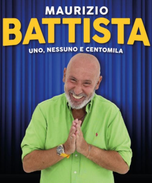 Locandina di Maurizio Battista – Uno spettacolo di comicità genuina e leggera