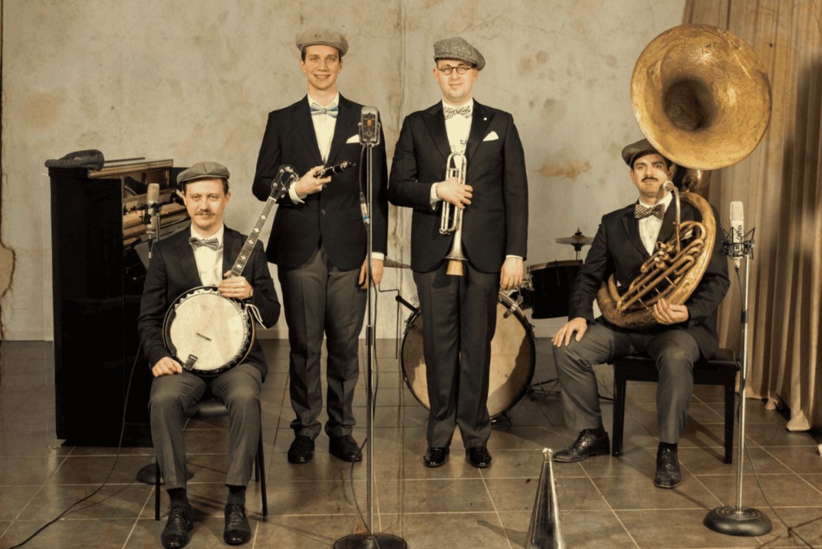 Locandina di Mauro L. Porro’s Dixie Blue Blowers 4tet
