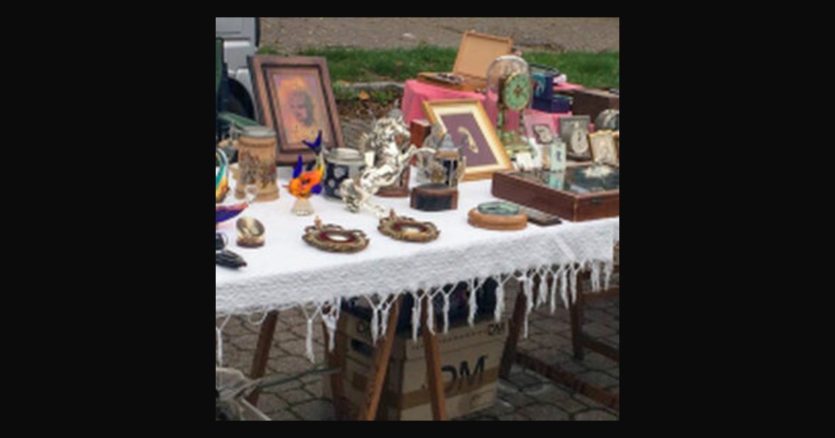 Locandina di Mercatino dell’Antiquariato e Biologico di Cusago