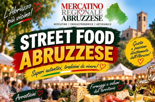 Locandina di Mercatino Regionale Abruzzese