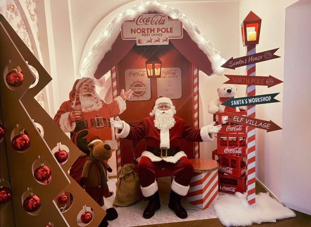 Locandina di Merenda con Babbo Natale nella Suite Brera