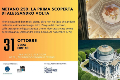 Locandina di Metano 250: la prima scoperta di Alessandro Volta
