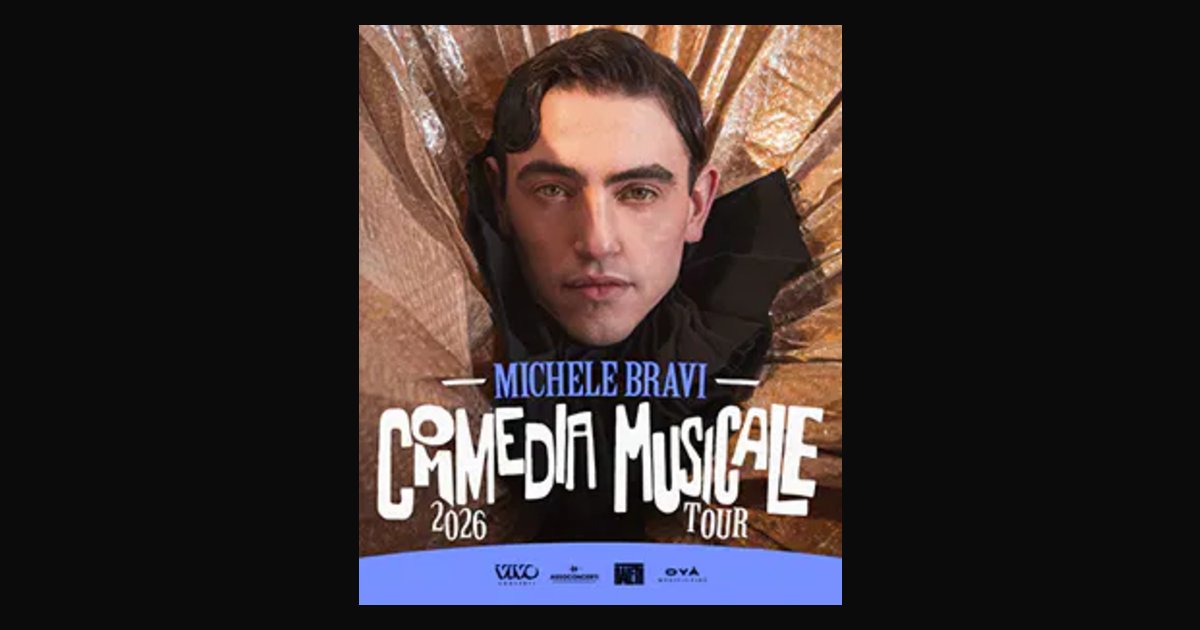 Locandina di Michele Bravi – Commedia Musicale Tour