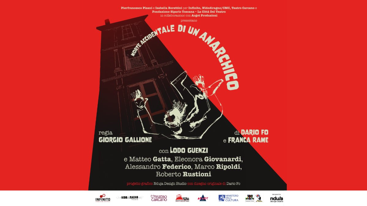 Locandina di Morte accidentale di un anarchico