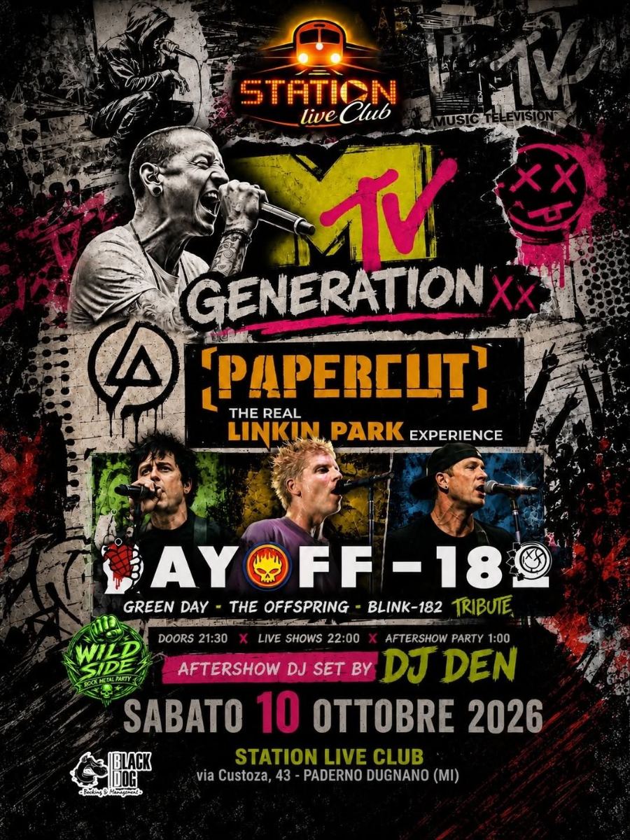 Locandina di MTV GENERATION: Papercut + DAY OFF-182
