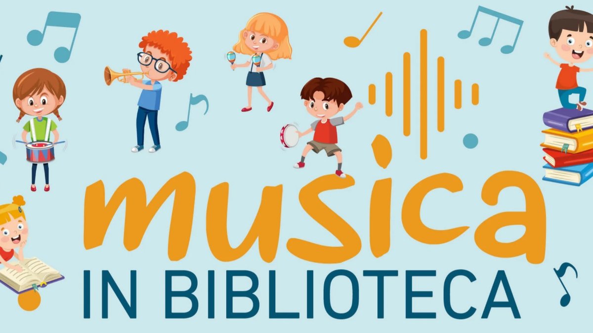 Locandina di Musica in Biblioteca: Raccontiamo suonando