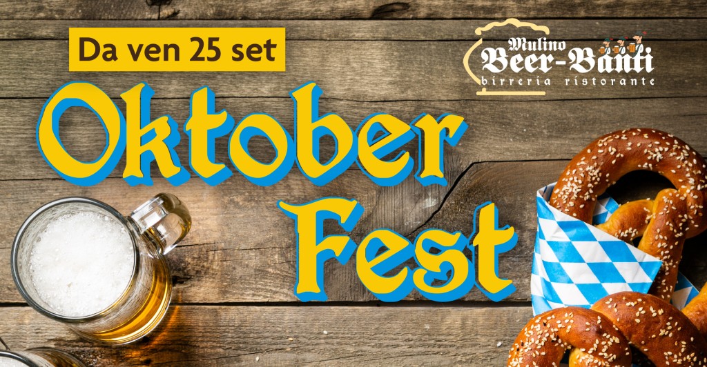 Locandina di OktoberFest al Beer-Banti
