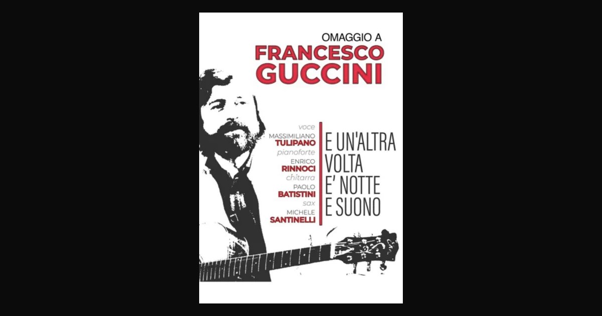 Locandina di Omaggio A Francesco Guccini