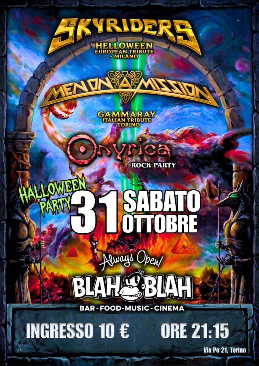 Locandina di ONYRICA Rock Party