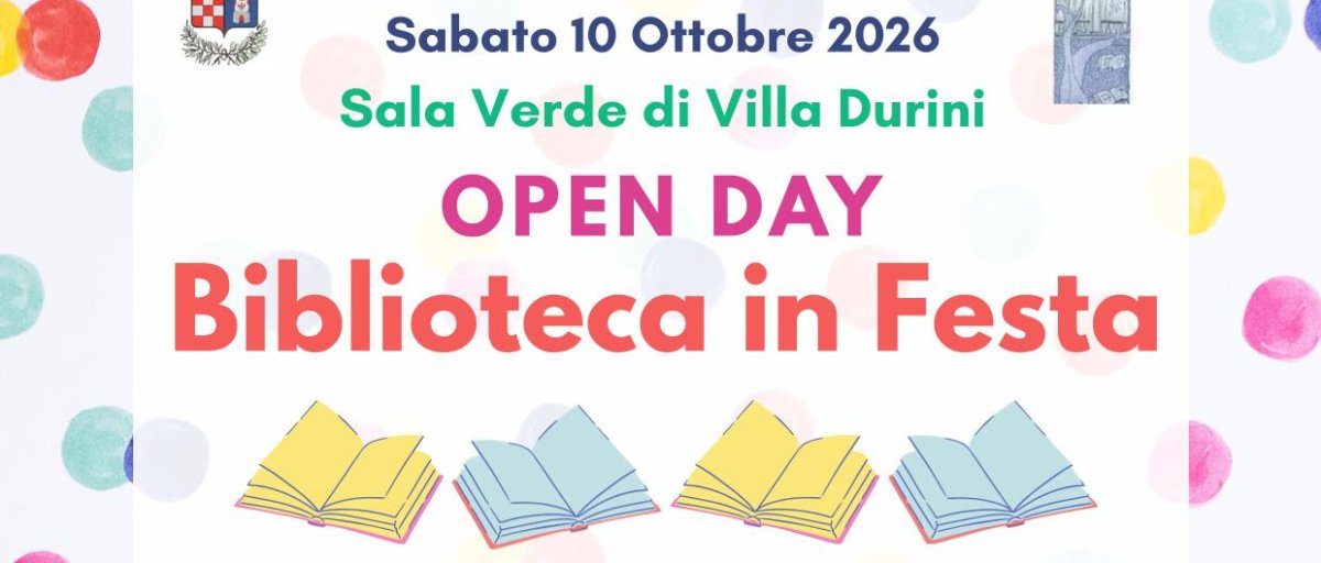Locandina di Open day - Biblioteca in Festa