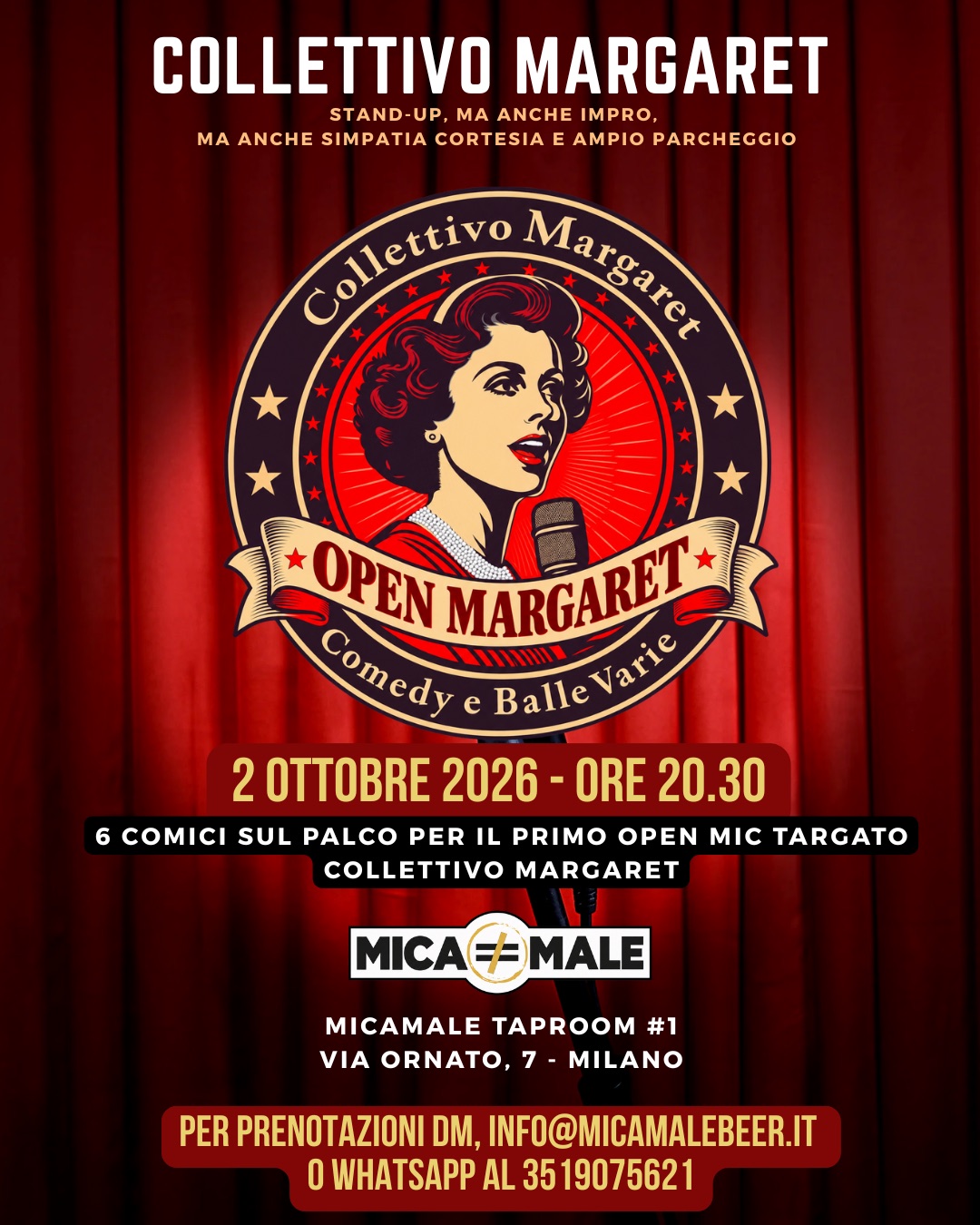 Locandina di Open Margaret