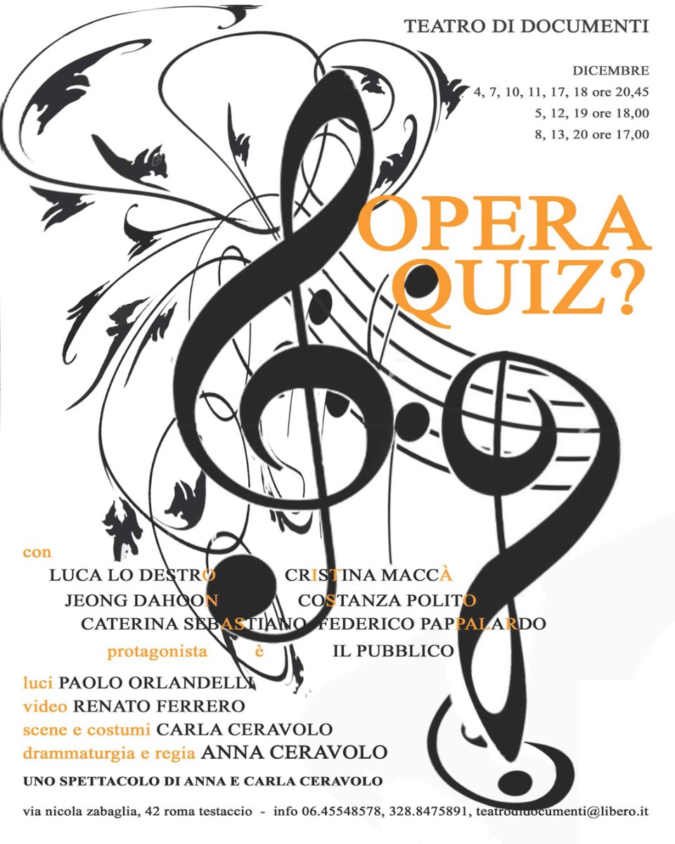 Locandina di Opera Quiz