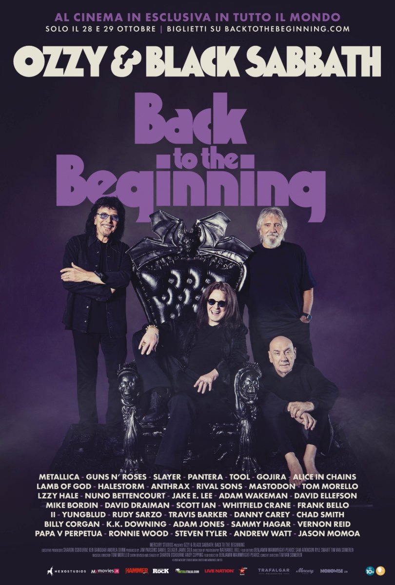 Locandina di Ozzy & Black Sabbath: Back To The Beginning