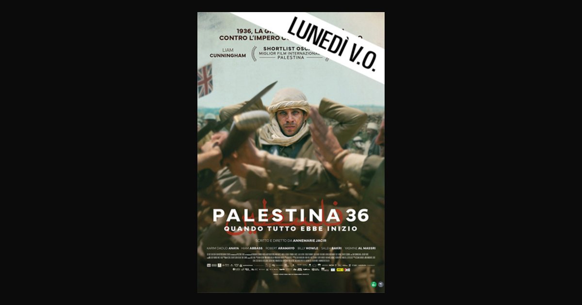Locandina di Palestina 36 - Quando tutto ebbe inizio