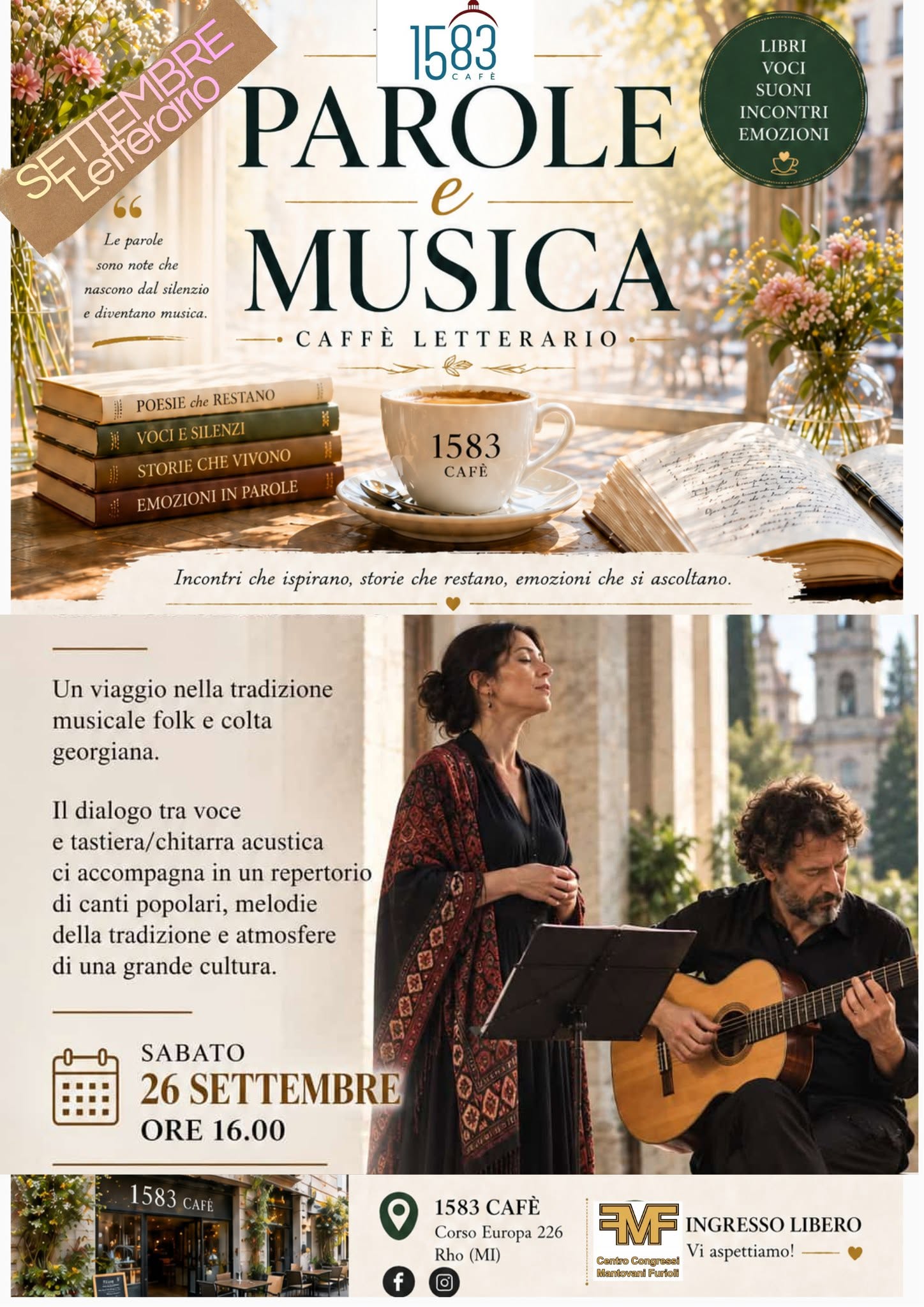 Locandina di Parole e Musica