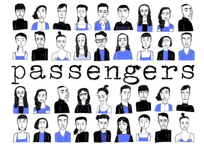 Locandina di Passengers // Il gruppo di lettura vietato agli adulti