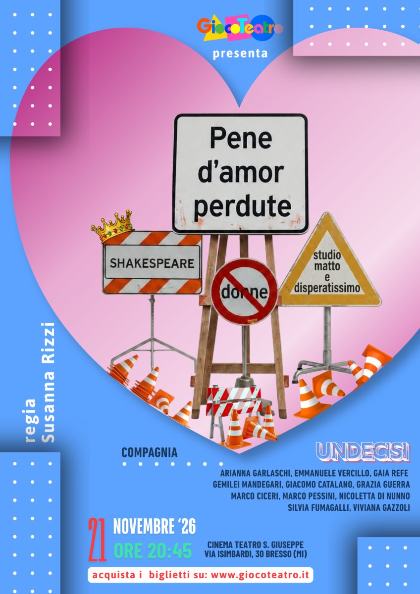Locandina di Pene d’amor perdute