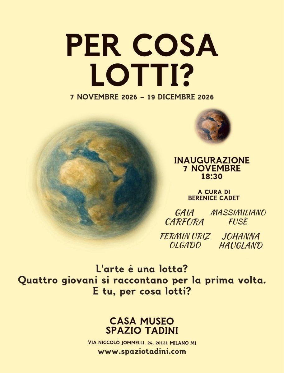 Locandina di Per cosa lotti! In mostra giovani e futuro