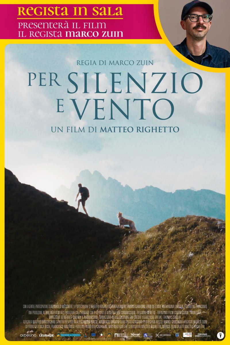 Locandina di Per silenzio e vento (evento)