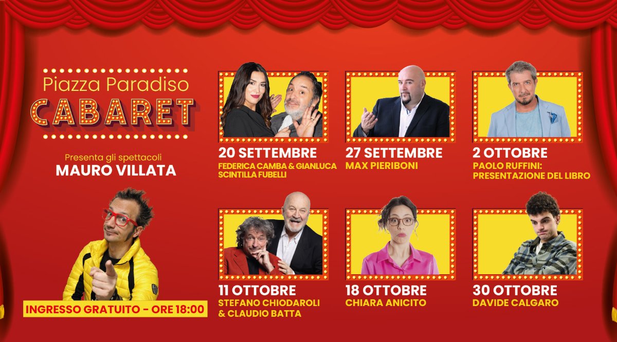 Locandina di Piazza Paradiso Cabaret