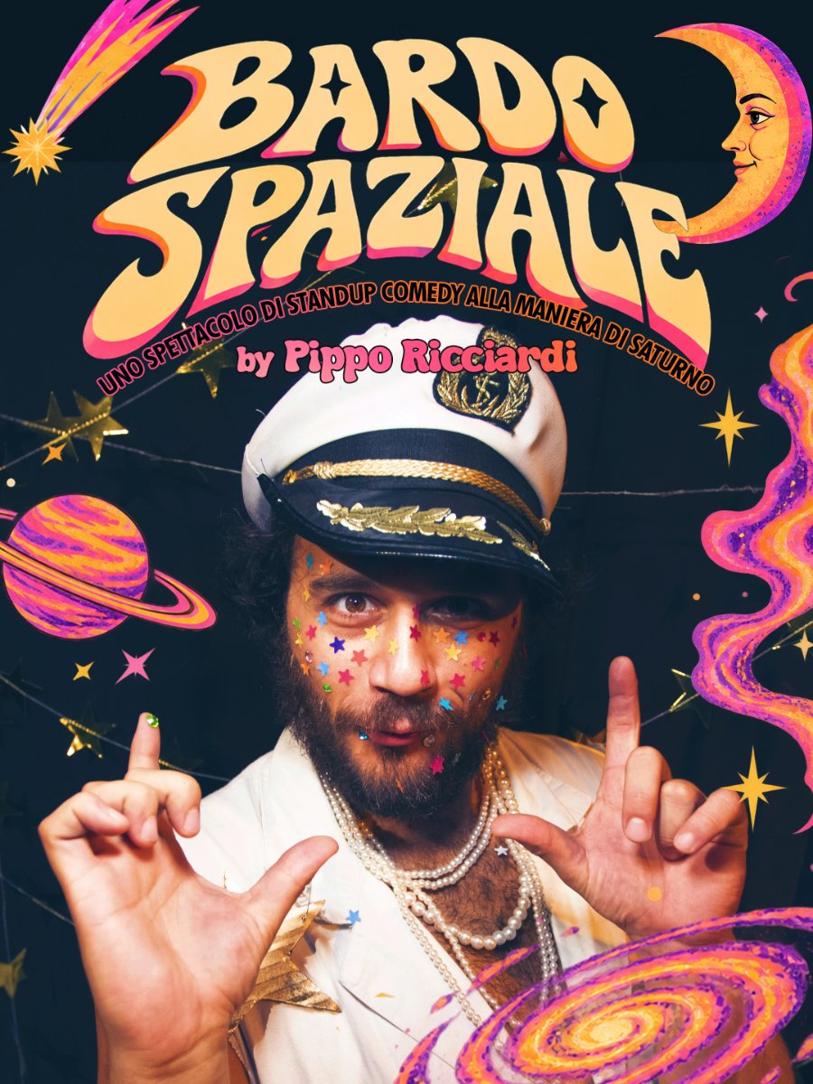 Locandina di Pippo Ricciardi | Bardo Spaziale