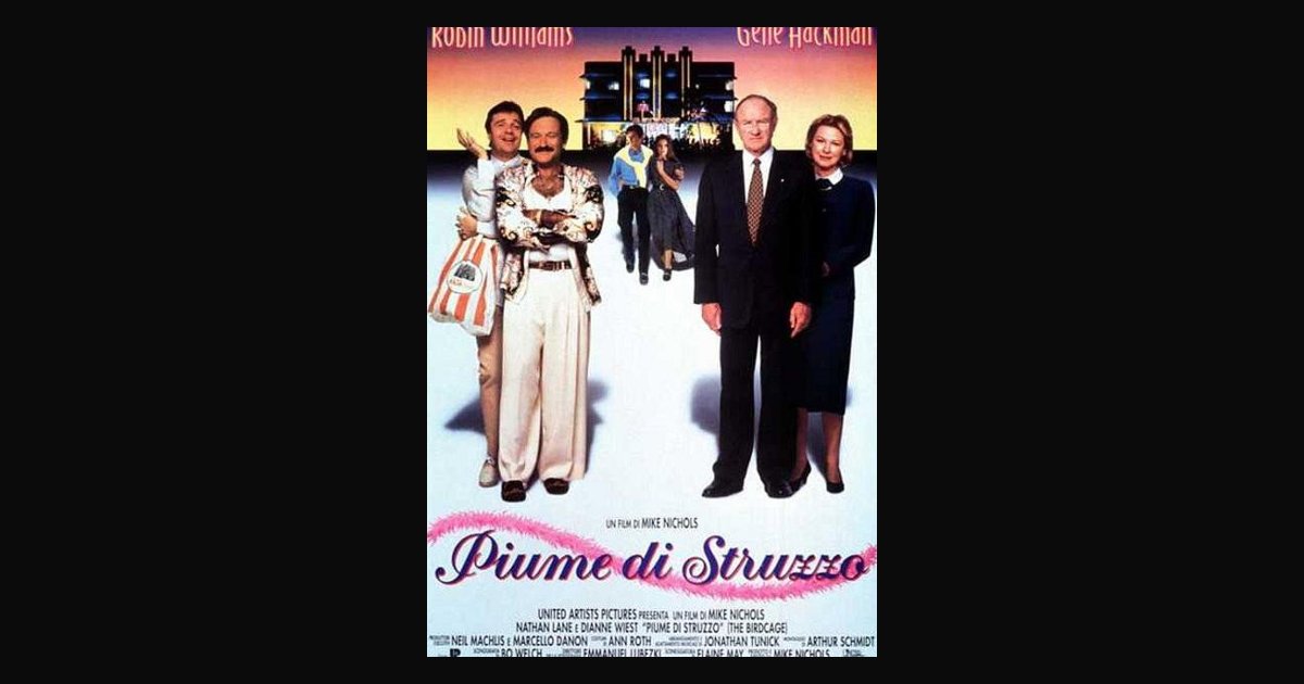 Locandina di PIUME DI STRUZZO (THE BIRDCAGE)