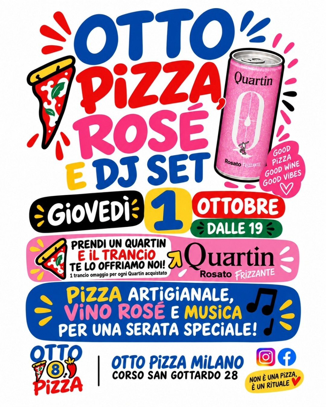 Locandina di Pizza, Rosé e DJ Set