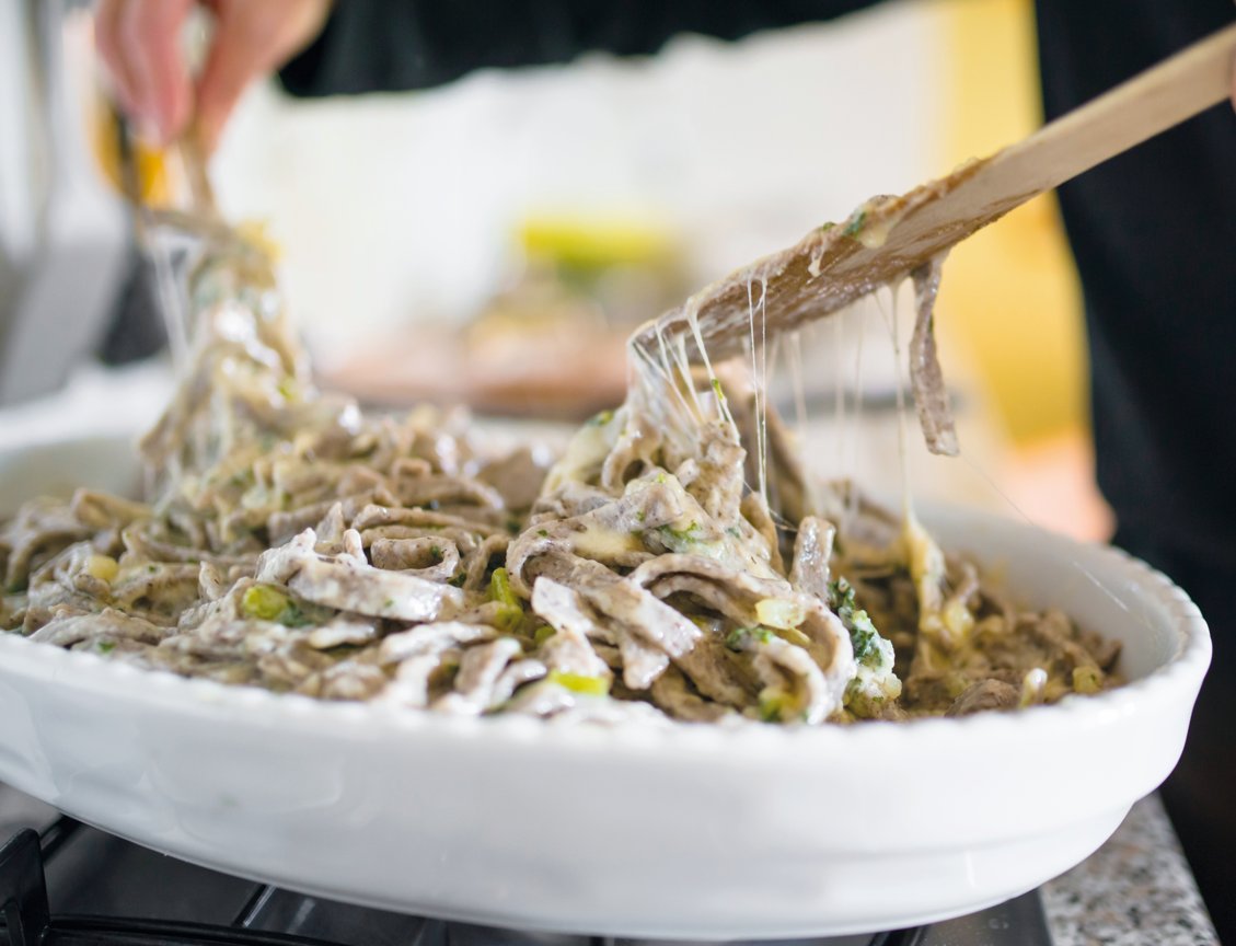 Locandina di Pizzoccheri & Sciatt
