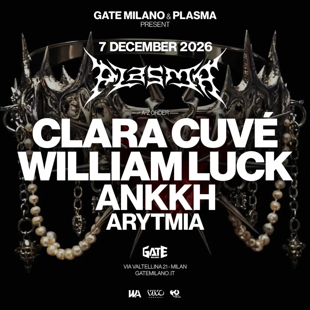 Locandina di PLASMA: Clara Cuvé & William Luck