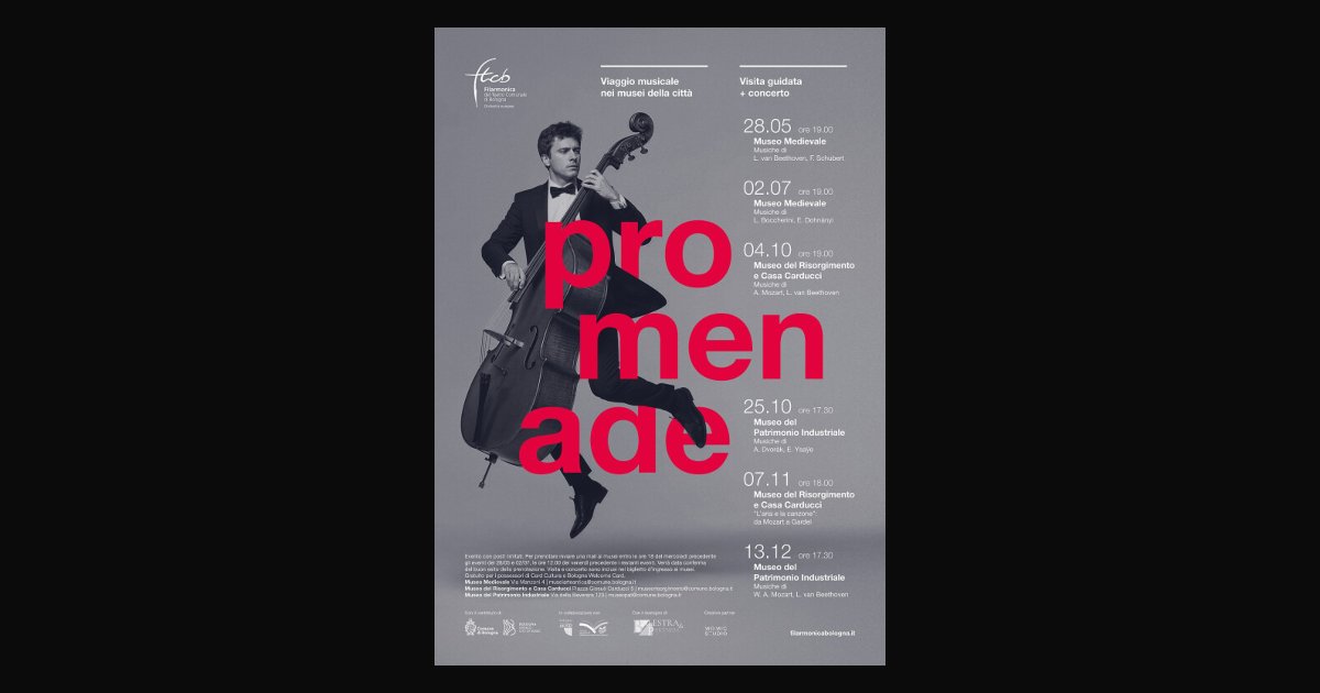 Locandina di Promenade | Viaggio musicale nei Musei della città 2026