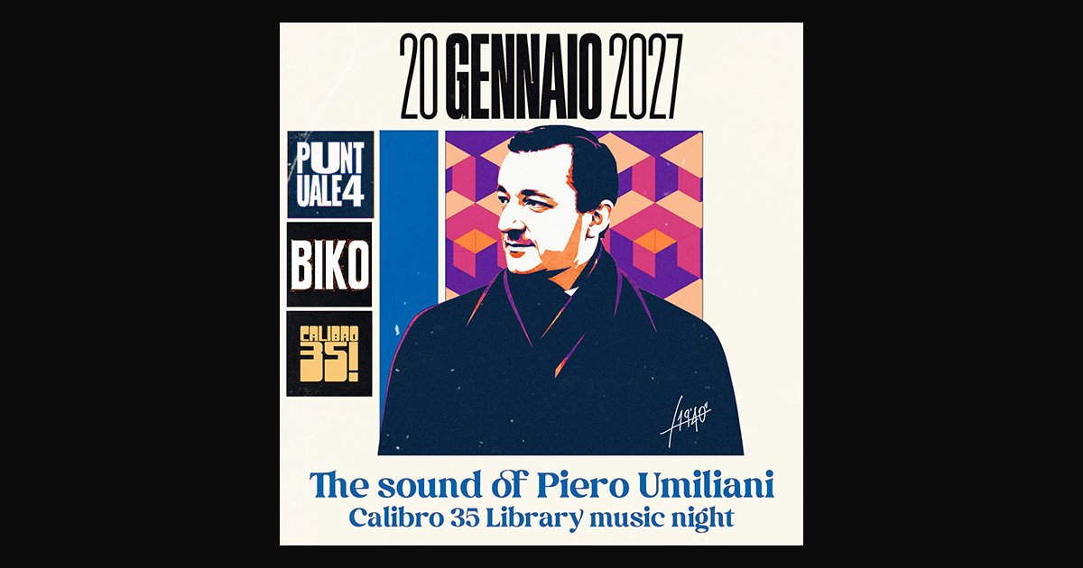 Locandina di Puntuale Festival 4 – THE SOUND OF PIERO UMILIANI