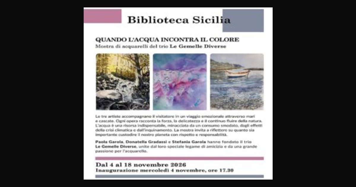 Locandina di Quando L’Acqua Incontra Il Colore