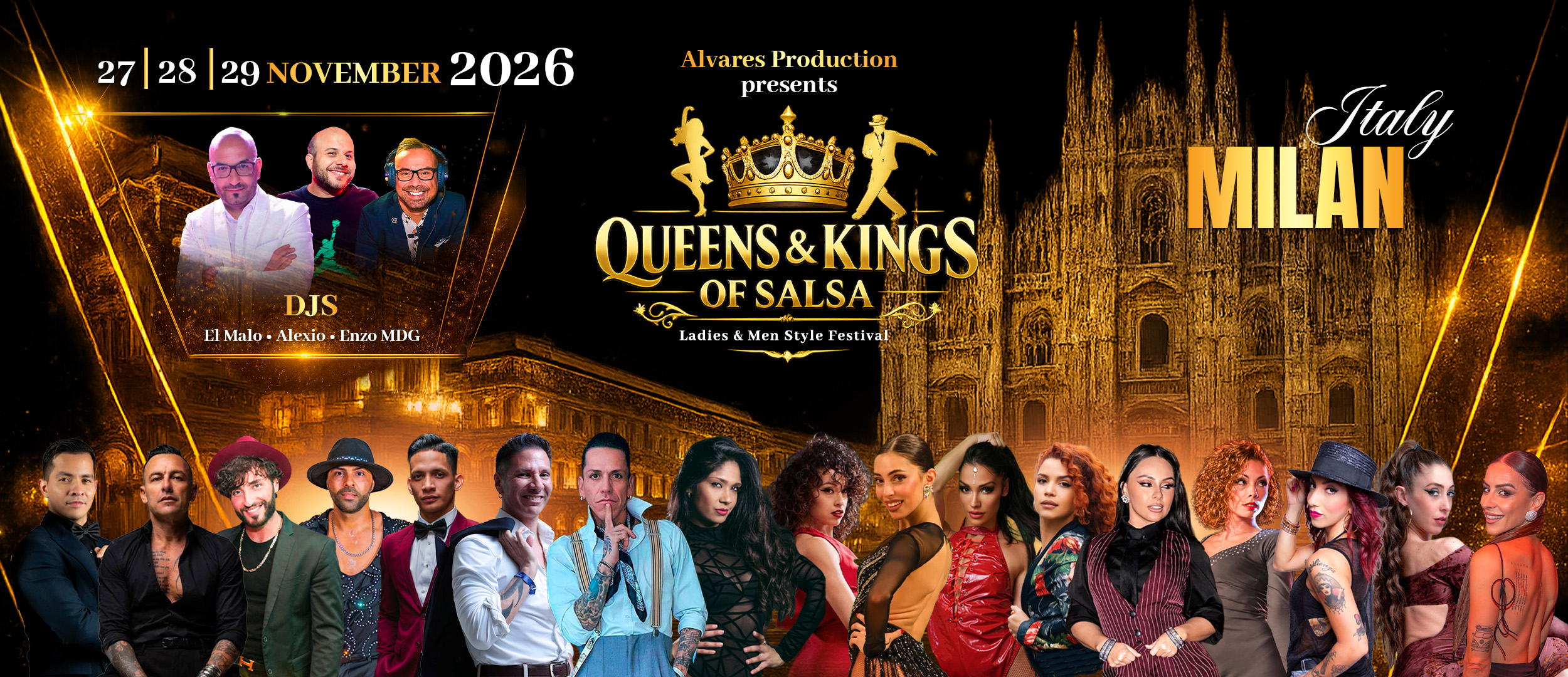Locandina di QUEENS & KINGS OF SALSA 2026