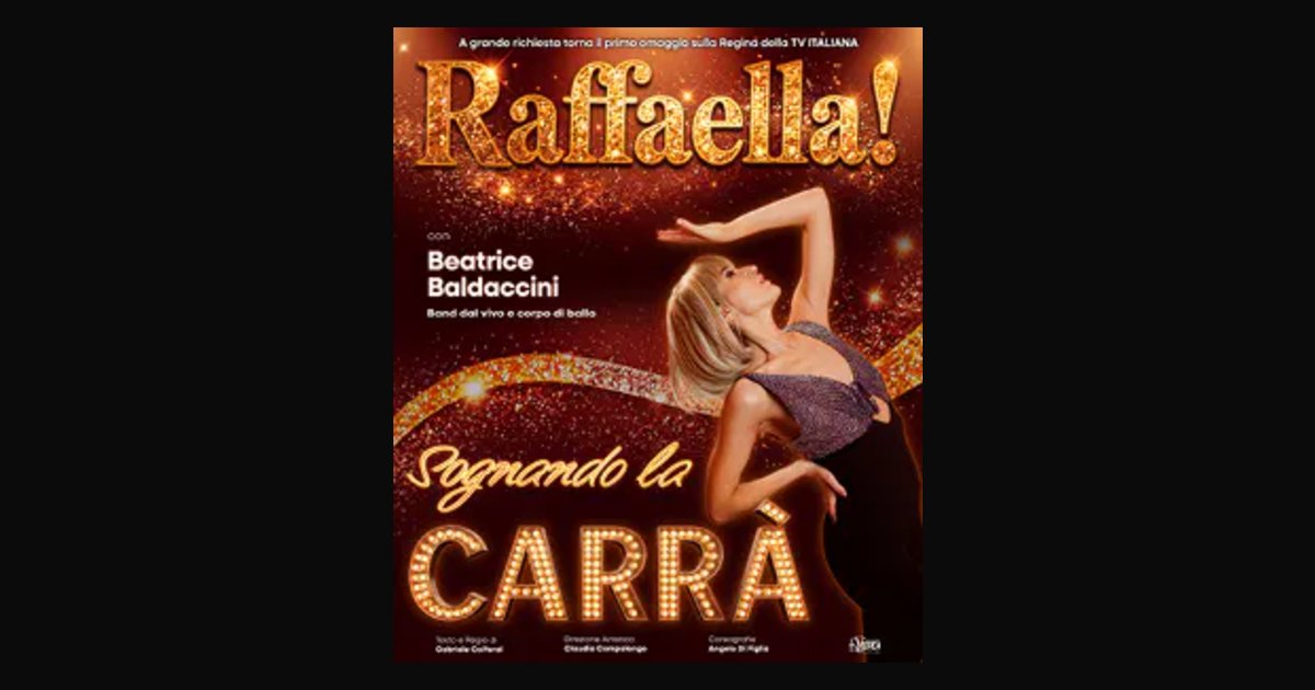 Locandina di Raffaella! Sognando la Carrà