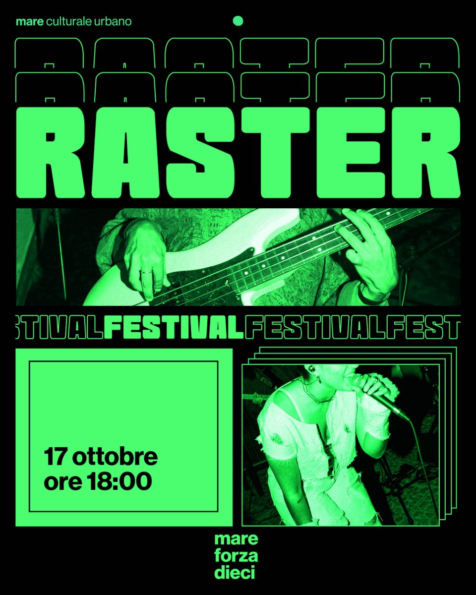 Locandina di Raster festival