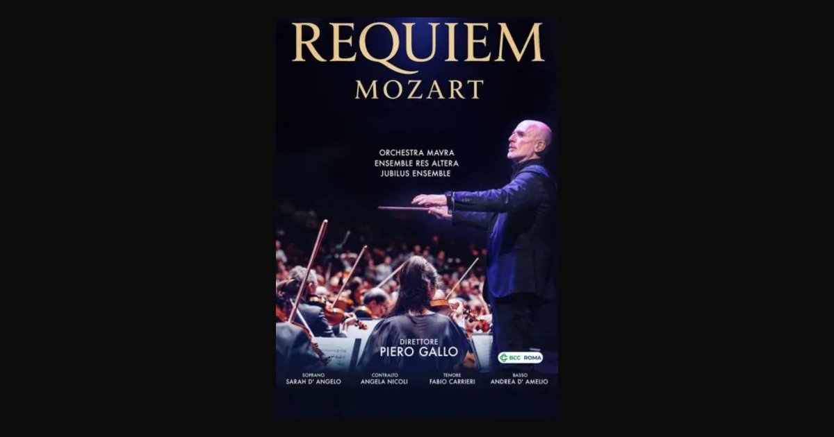 Locandina di Requiem - Mozart