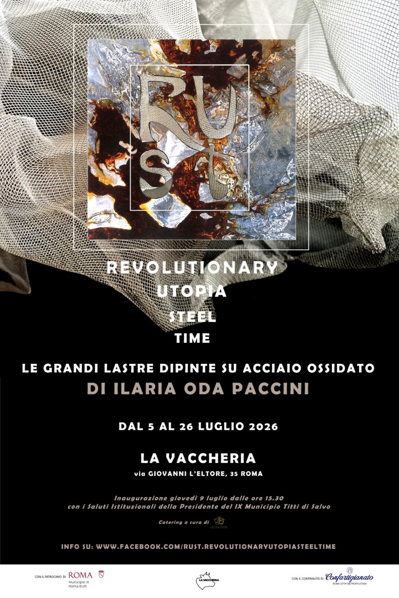 Locandina di Revolutionary Utopia Steel Time – mostra