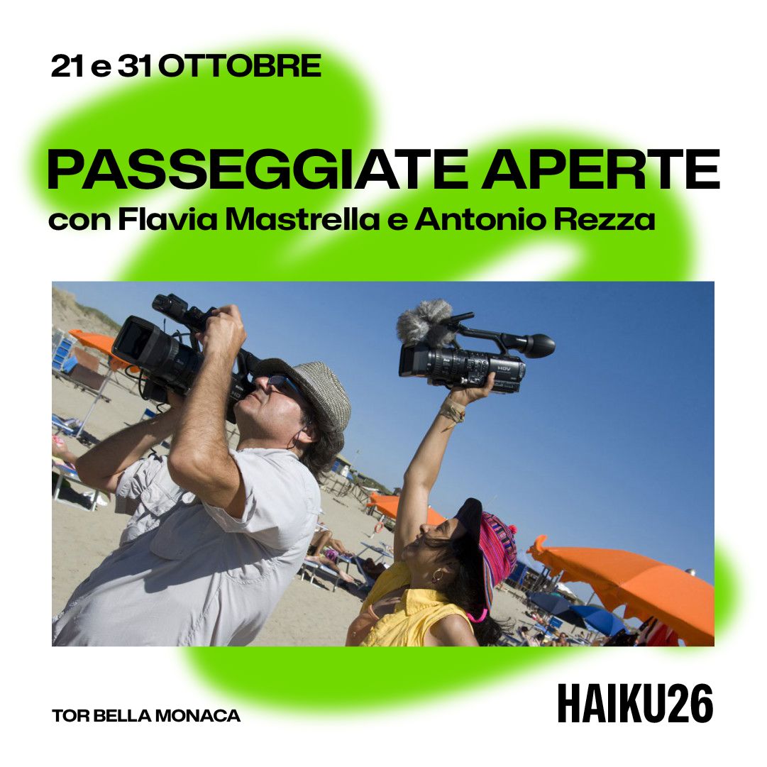 Locandina di Rezza Mastrella a Tor Bella Monaca — Studi aperti